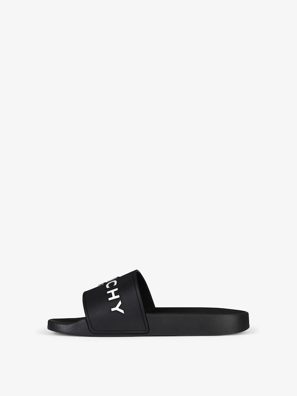 Givenchy Flat Mules In Rubber