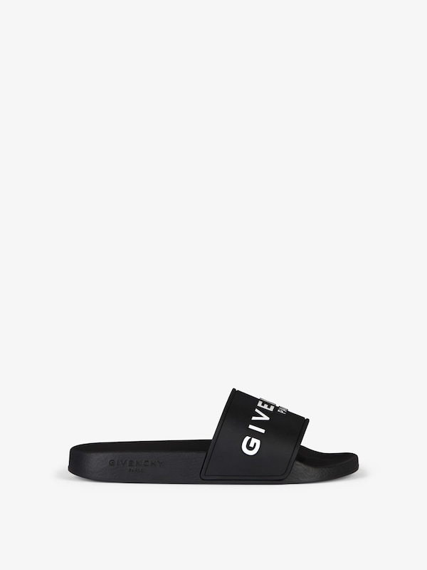 Givenchy Flat Mules In Rubber
