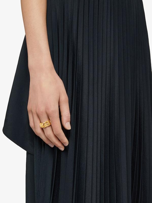 Givenchy G Chain Ring In Metal