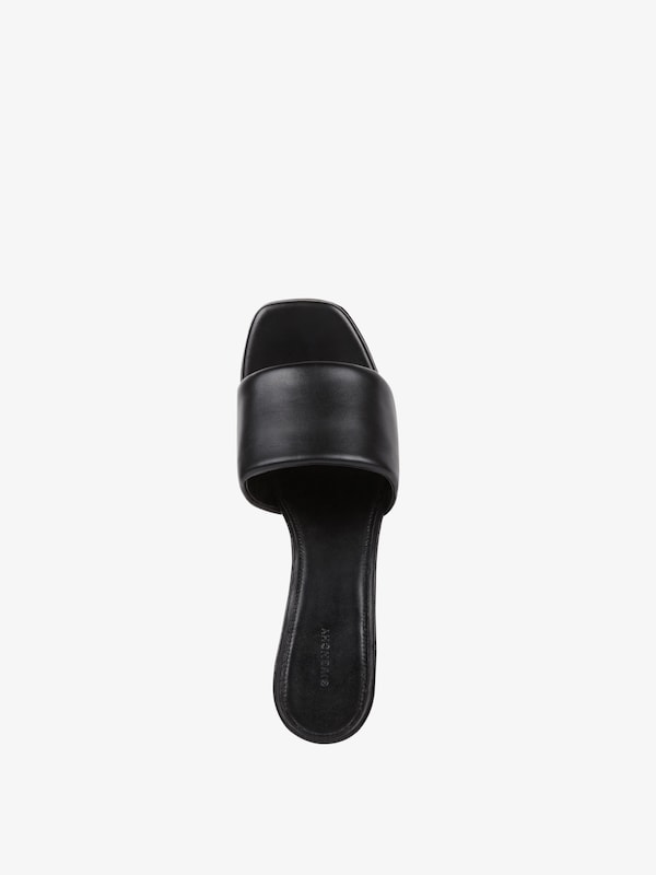 Givenchy G Cube Heeled Mules In Leather