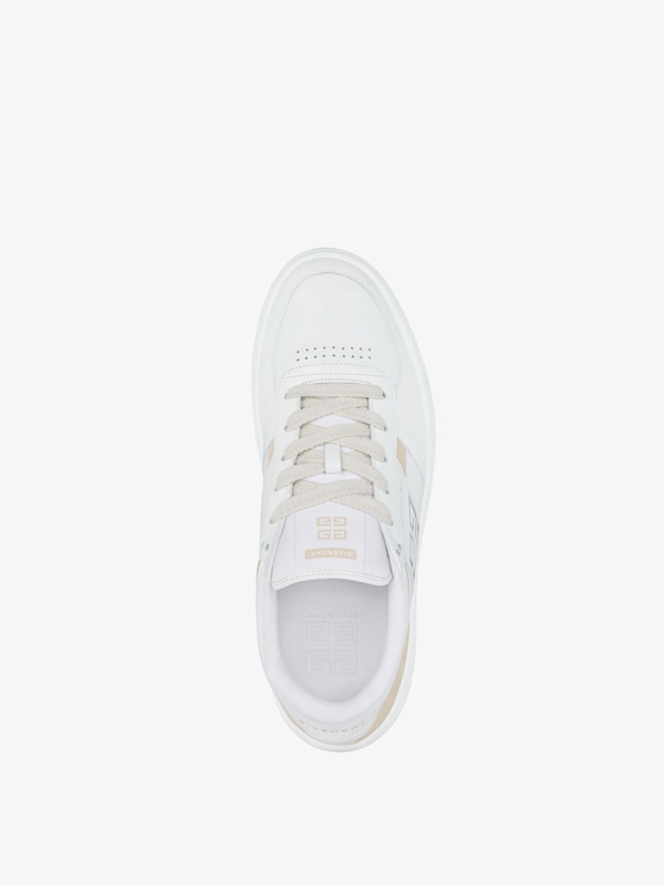 Givenchy G Move Sneakers In Leather And Suede
