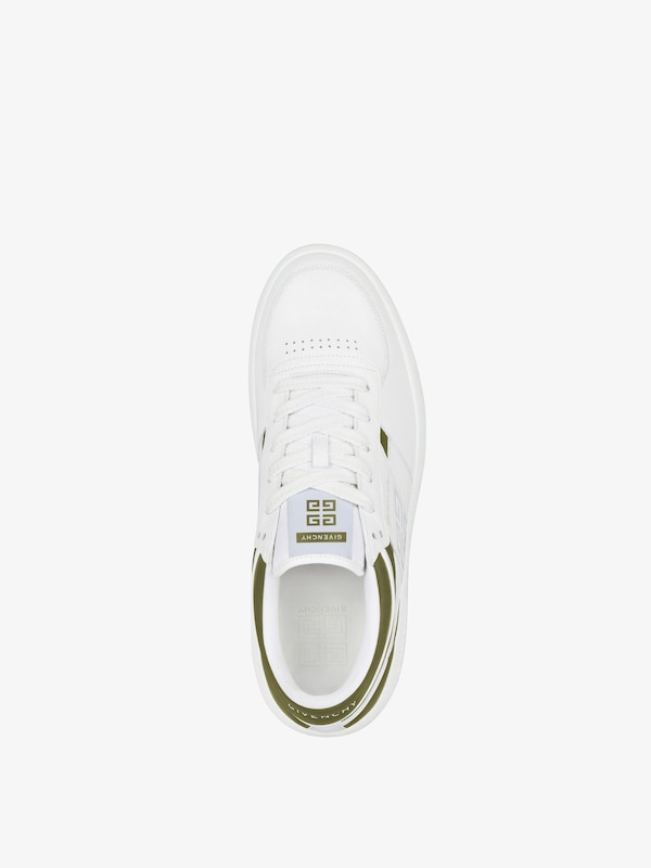 Givenchy G Move Sneakers In Mixed Leathers