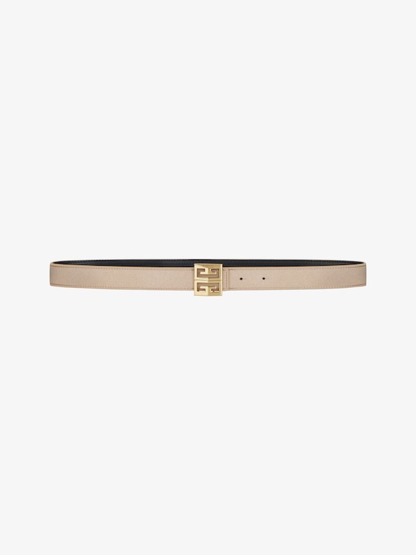 Givenchy G Reversible belt in patent leather
