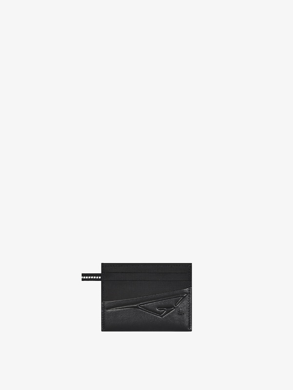 Givenchy G-Trail card holder in leather