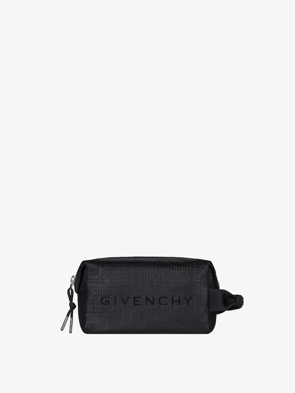 Givenchy G-Zip toilet pouch in 4G nylon