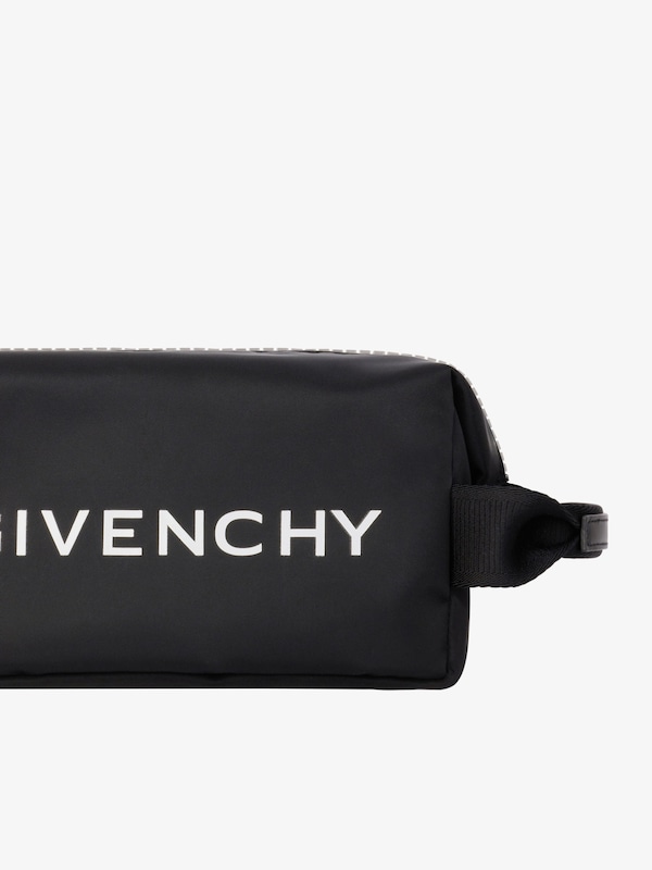 Givenchy G-Zip Toilet Pouch In Nylon