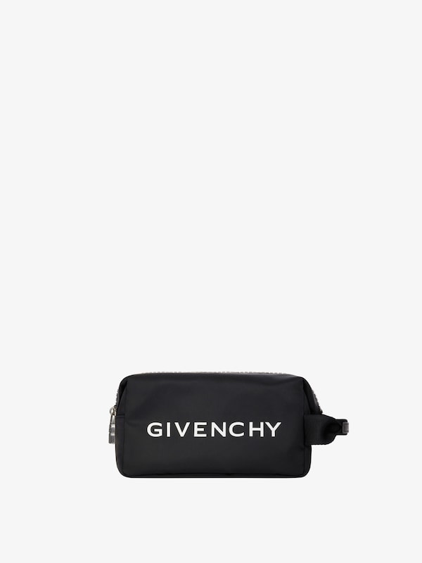 Givenchy G-Zip toilet pouch in nylon