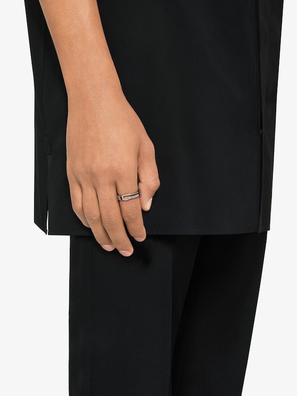 Givenchy Giv Cut Ring In Metal