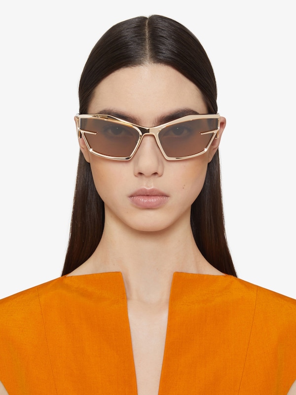 Givenchy Giv Cut Unisex Sunglasses In Metal