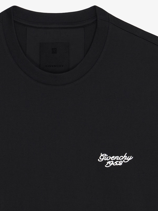Givenchy GIVENCHY 1952 Slim Fit T-shirt In Cotton