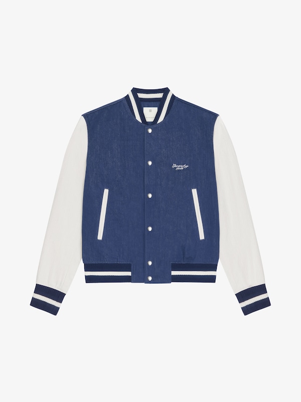 Givenchy GIVENCHY 1952 Varsity Jacket In Denim