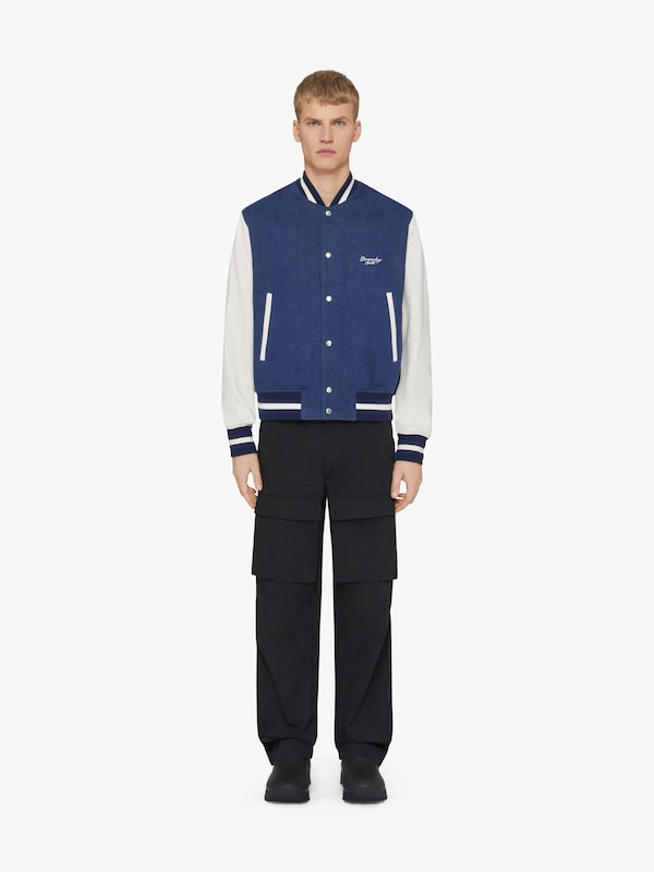 Givenchy GIVENCHY 1952 varsity jacket in denim