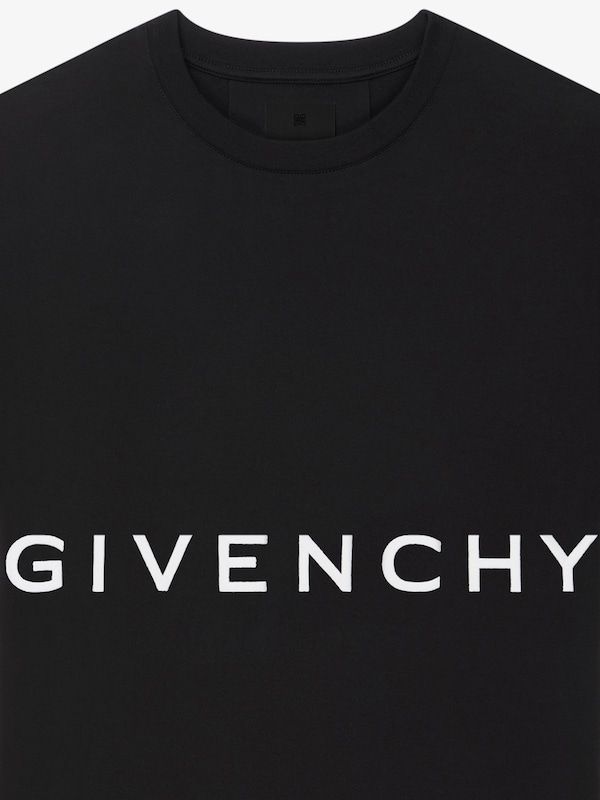 Givenchy GIVENCHY 4G Slim Fit T-shirt In Cotton