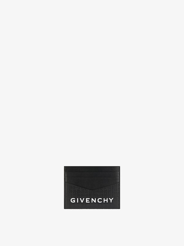 Givenchy GIVENCHY card holder in 4G Micro leather