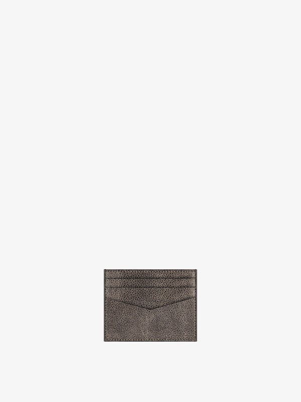 Givenchy GIVENCHY Card Holder In Crackled Leather