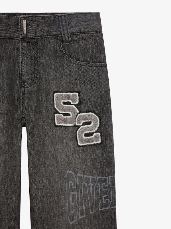 Givenchy GIVENCHY College Baggy Jeans In Denim