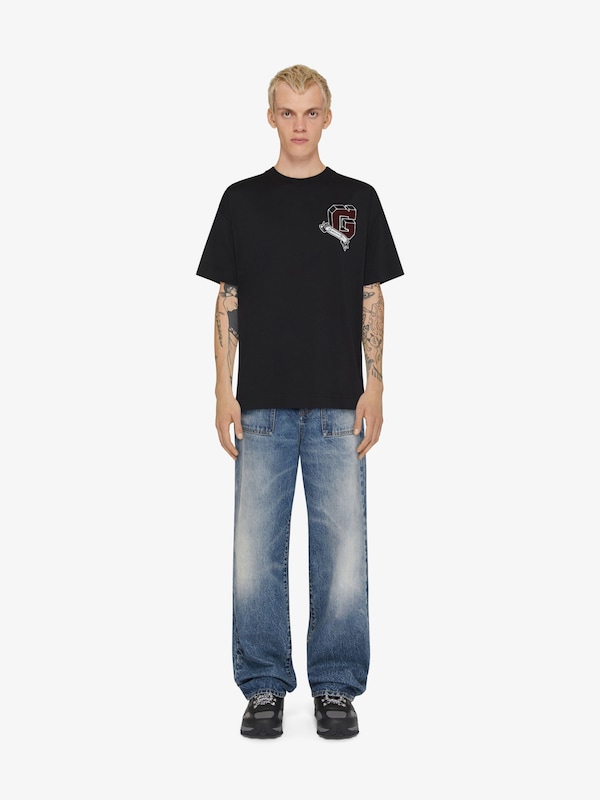 Givenchy GIVENCHY College T-shirt In Cotton