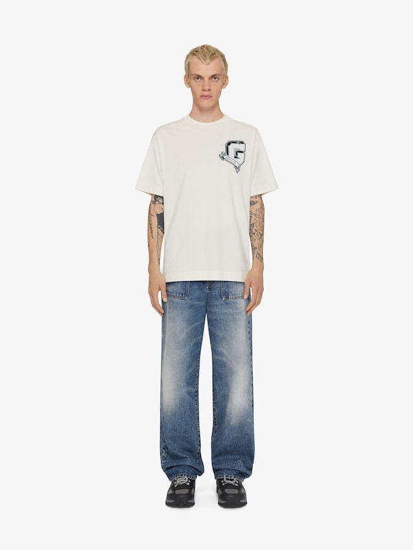 Givenchy GIVENCHY College T-shirt In Cotton