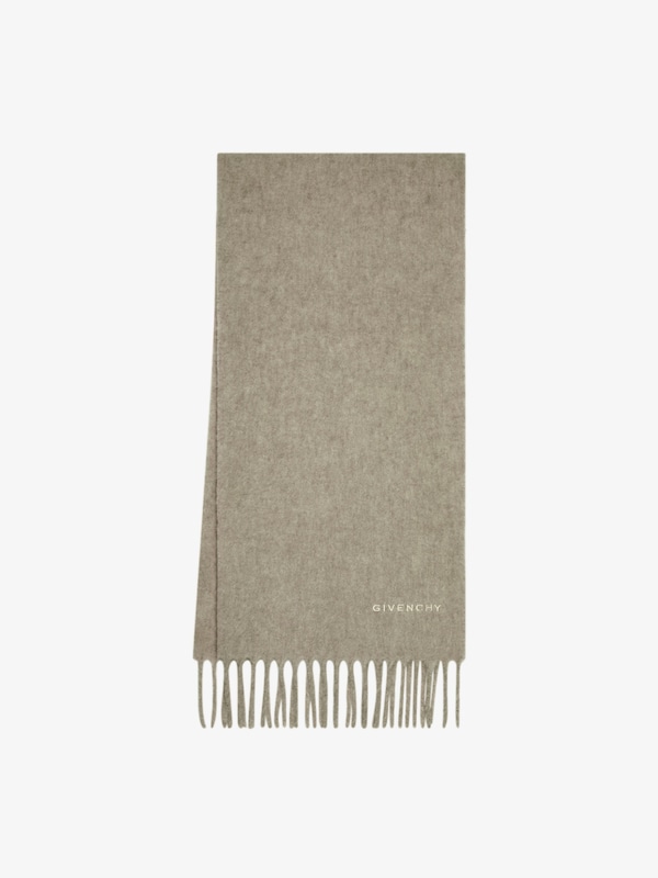 Givenchy GIVENCHY oversized scarf in alpaca