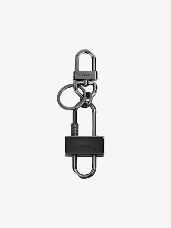 Givenchy GIVENCHY Padlock Keyring In Metal