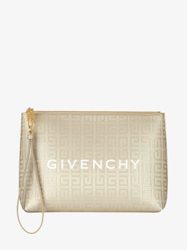 Givenchy GIVENCHY Travel Pouch In 4G Coated Canvas