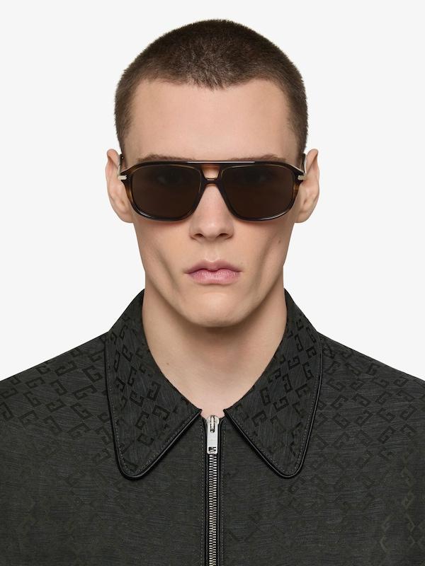 Givenchy GV One Sunglasses In Acetate And Metal
