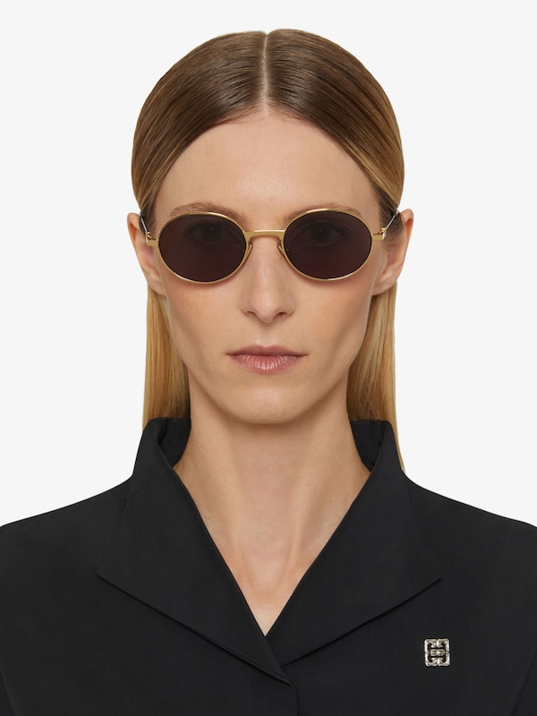 Givenchy GV Speed Unisex Sunglasses In Metal