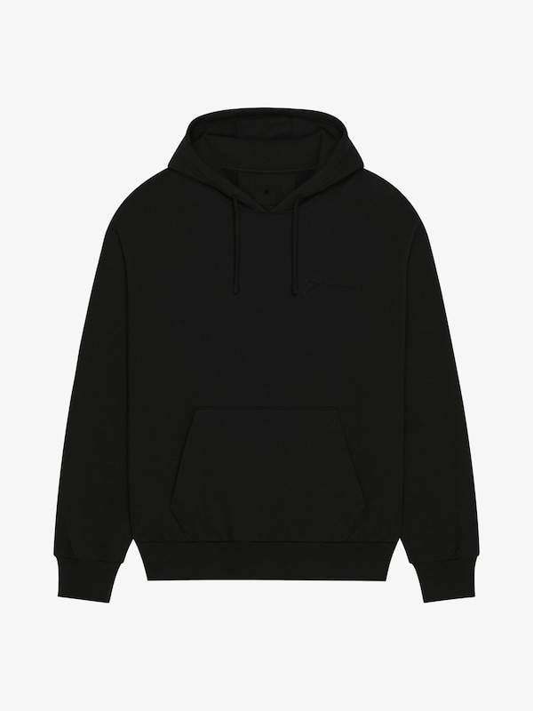 Givenchy Hoodie In Fleece With GIVENCHY Signature