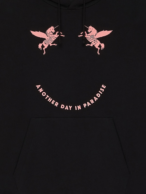 Givenchy Hoodie In Fleece With Unicorns Embroidery