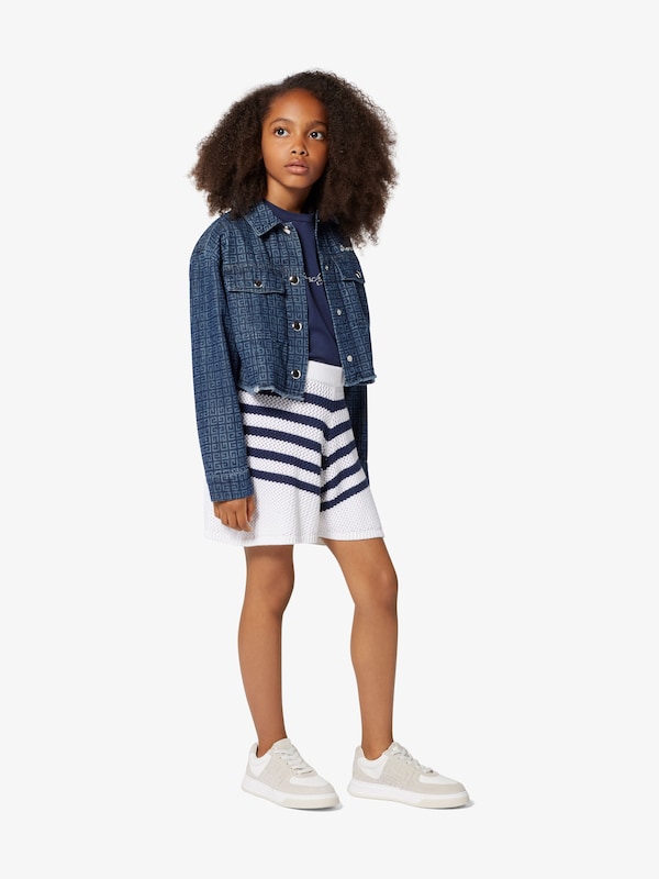 Givenchy Jacket In 4G Denim