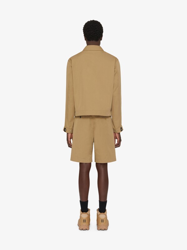 Givenchy Jacket In Cotton With 4G Detail