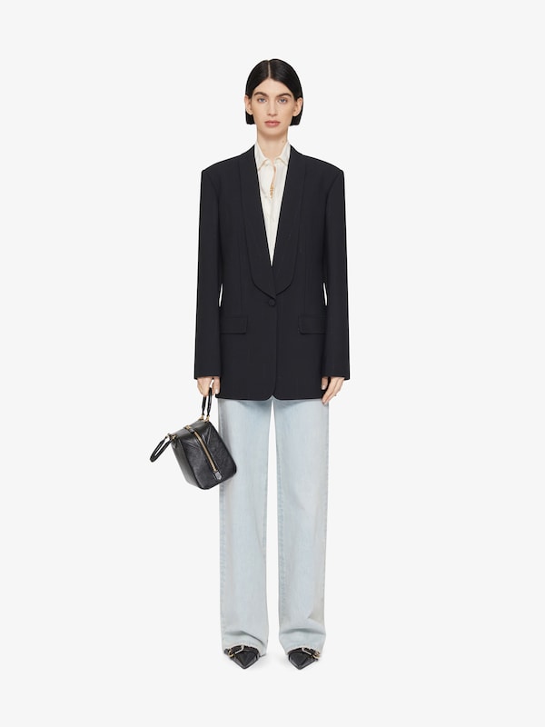 Givenchy Jacket in wool with lurex stripes