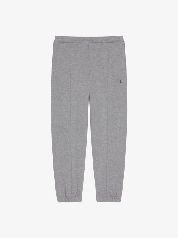 Givenchy Jogger Pants In Fleece With 4G Detail