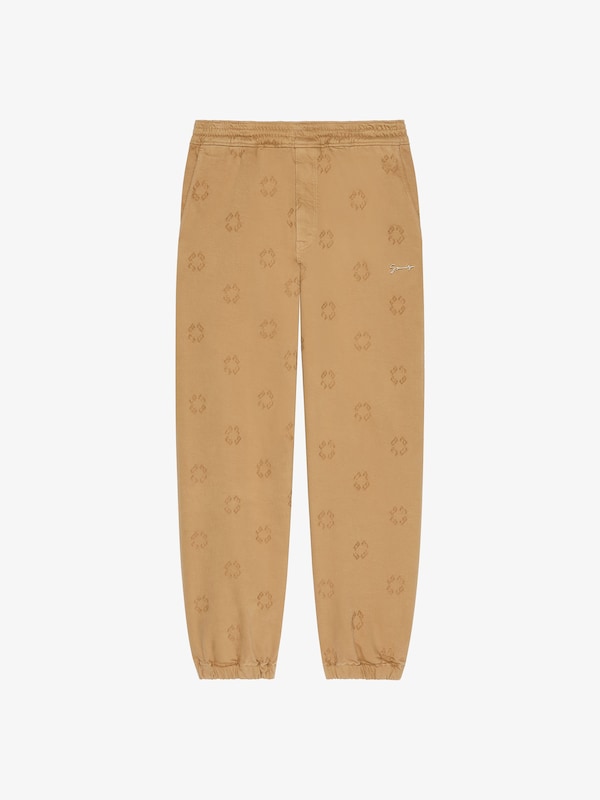 Givenchy Jogger Pants In Monogram 72 Denim