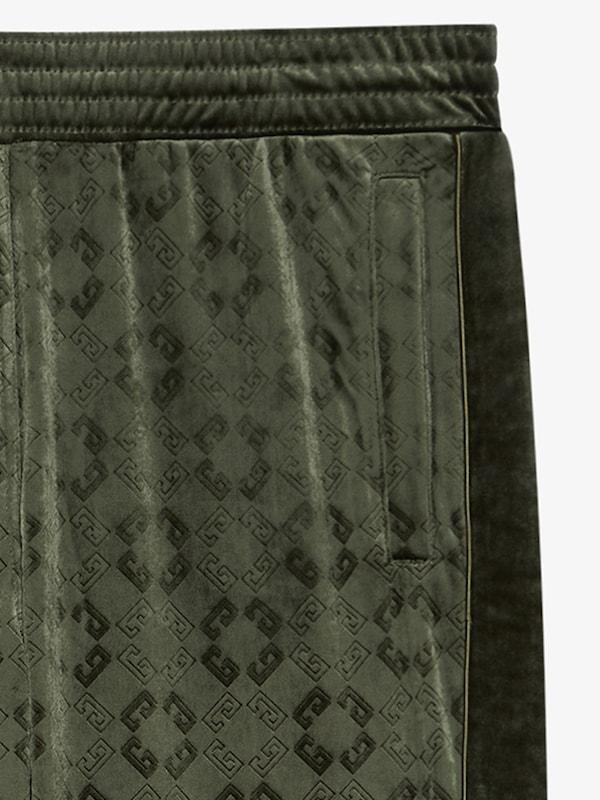 Givenchy Jogger Pants In Monogram 72 Velvet