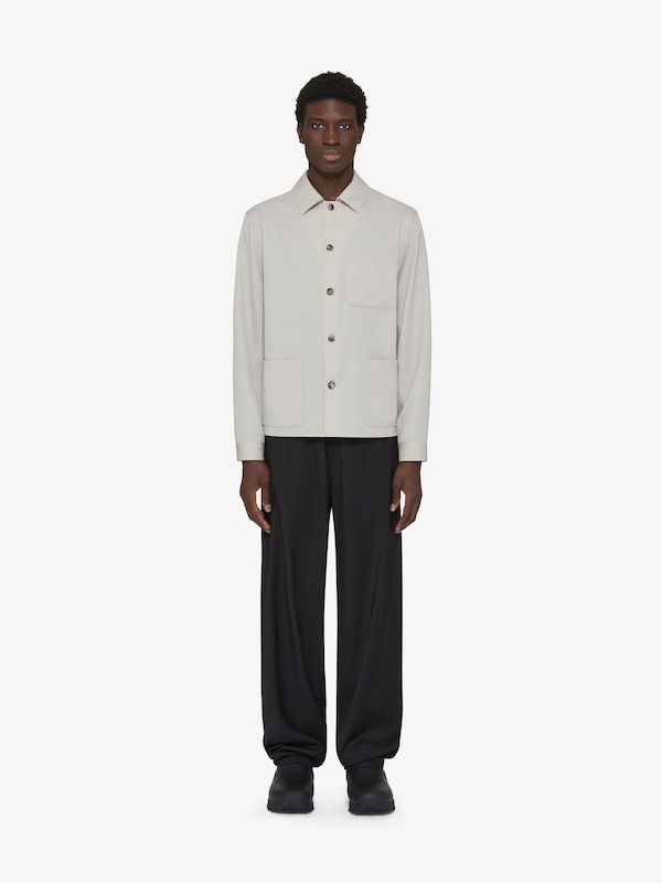 Givenchy Jogger Pants In Wool With 4G Detail