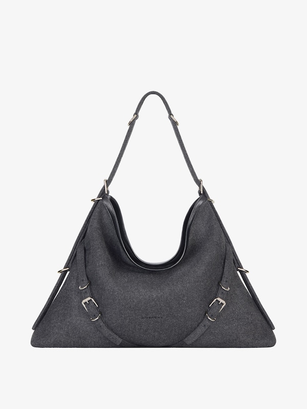 Givenchy Large Voyou bag in cashmere