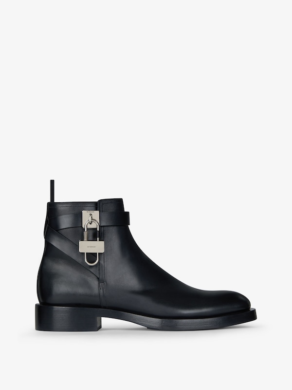 Givenchy Lock ankle boots in leather