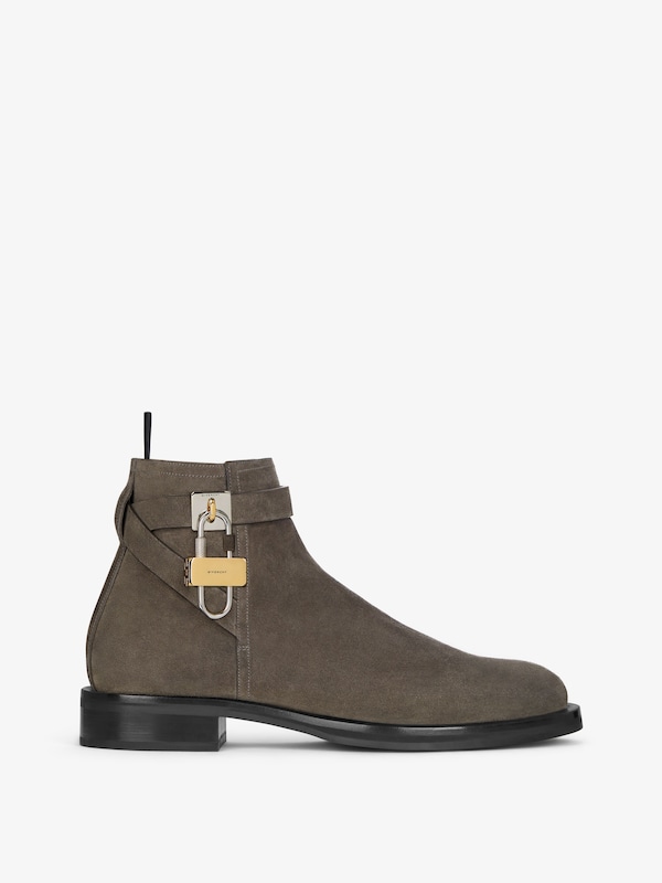 Givenchy Lock ankle boots in suede