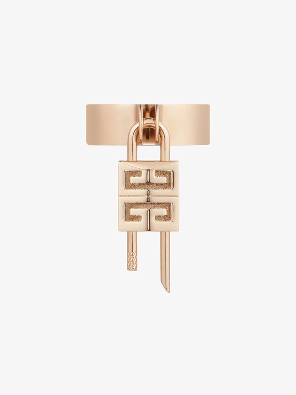 Givenchy Lock Ring In Metal