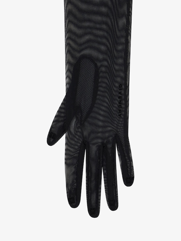 Givenchy Long Gloves In Tulle
