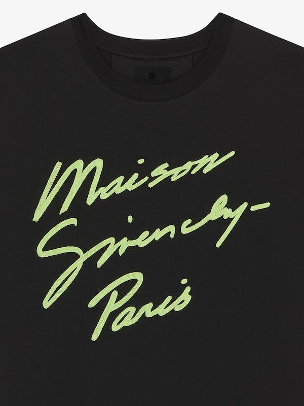 Givenchy Maison GIVENCHY T-shirt In Cotton