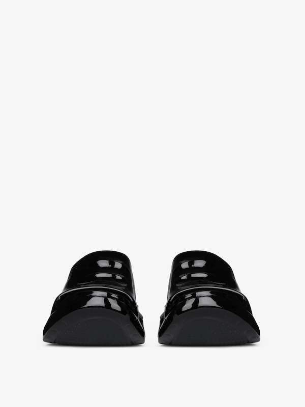 Givenchy Marshmallow Wedge Mules In Rubber
