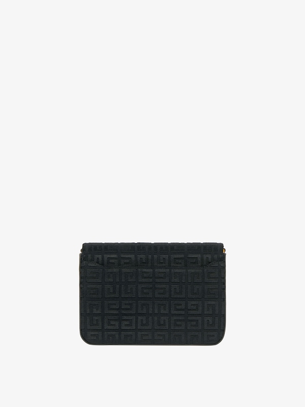 Givenchy Medium 4G Bag In 4G Embroidery With Chain