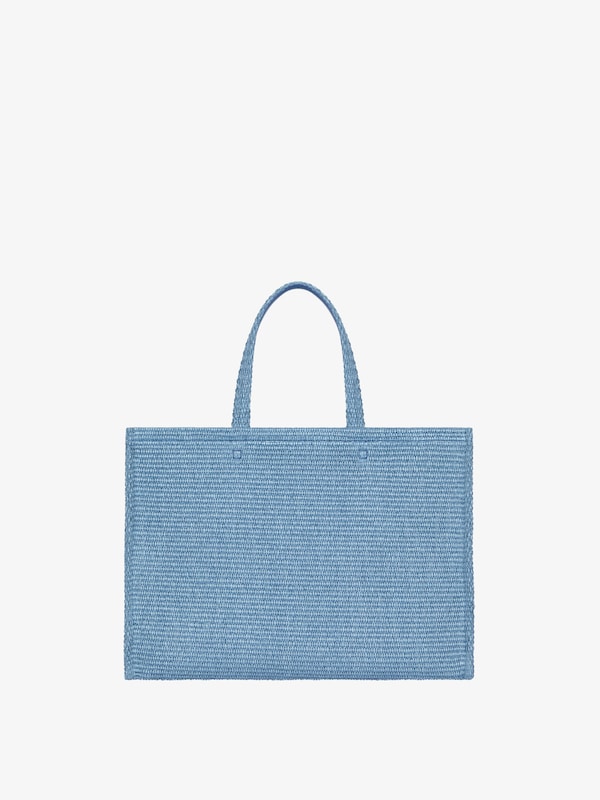 Givenchy Medium G-Tote Bag In Raffia
