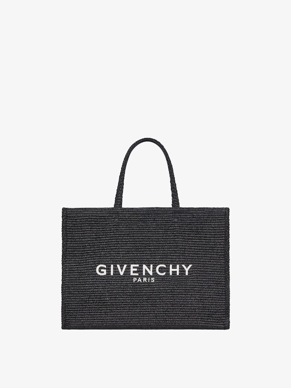 Givenchy Medium G-Tote Bag In Raffia