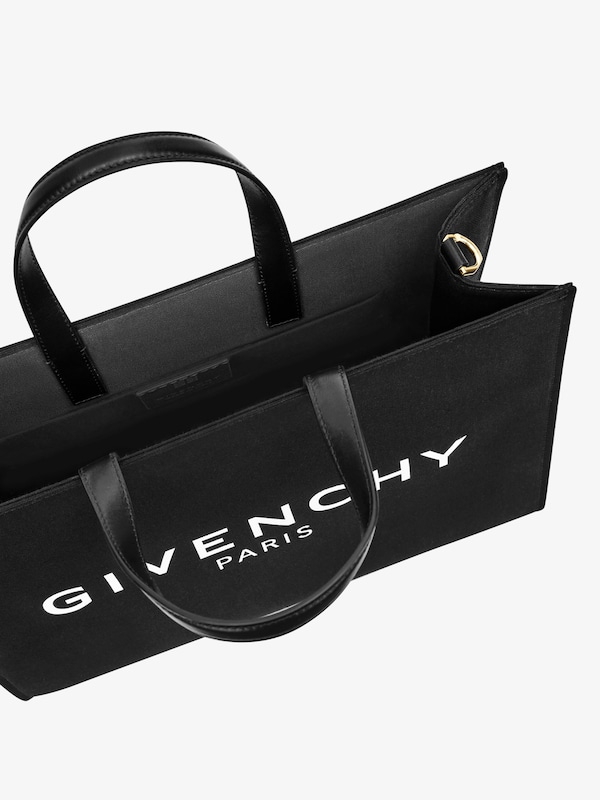Givenchy Medium G-Tote Shopping Bag In Canvas