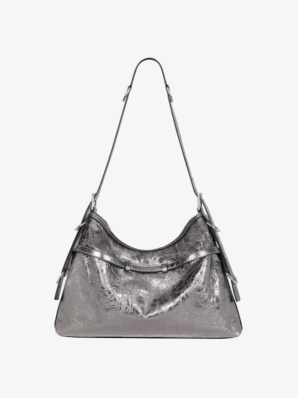 Givenchy Medium Voyou Bag In Laminated Leather