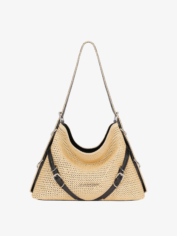 Givenchy Medium Voyou bag in raffia