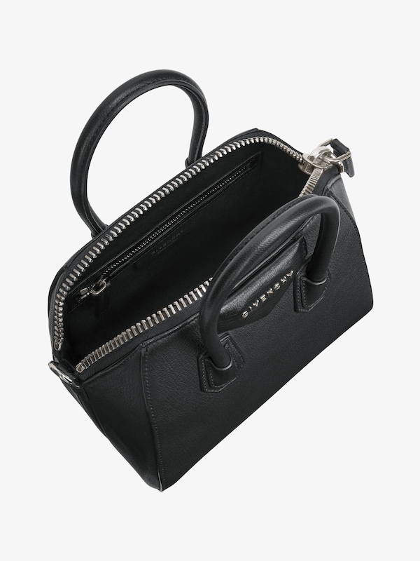Givenchy Mini Antigona Bag In Grained Leather